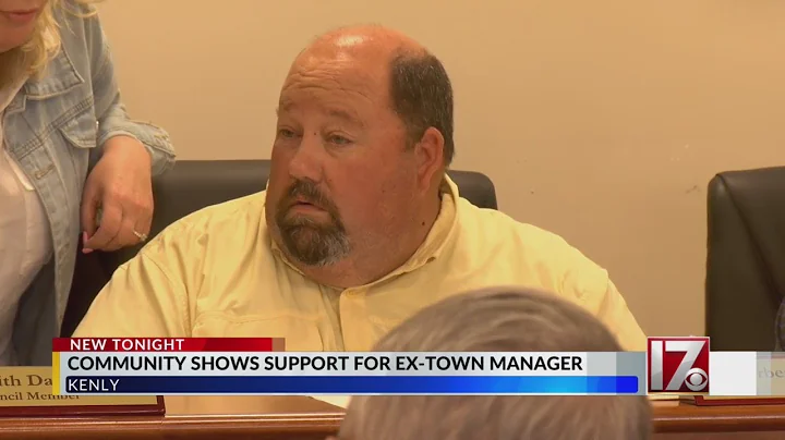 Rally held to support ex-Kenly town manager who wa...