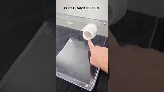 The Vaniman Poly Guard II Shield Benchtop Dust Collection Accessory