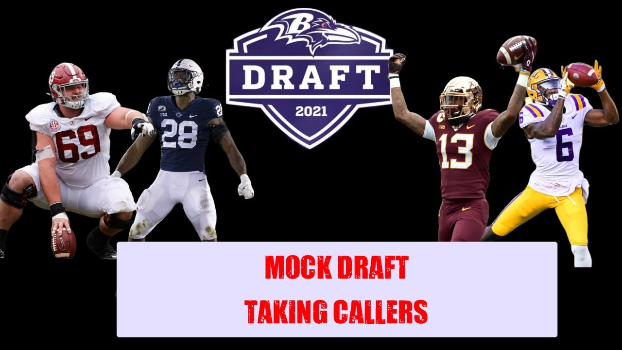 RavensMock Draft Taking Callers YouTube