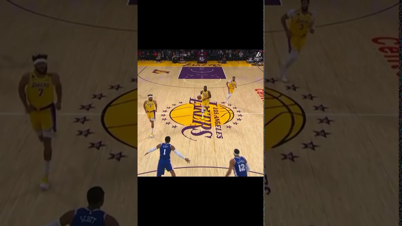 LEBRON JAMES SHOOTS 3 FROM LOGO YouTube