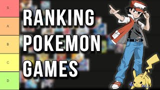 Ranking EVERY Pokemon Game | Mainline Pokemon Game Tier List