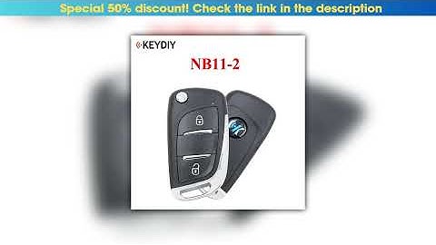 Flash Sale 5PCS KEYDIY NB11-2 Multi-functional Universal Remote Key for KD900+ URG200 KD-X2 NB-Seri