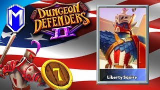 The Liberty Squire, July 4th, Squire's American Skin - Let's Play Dungeon Defenders 2 Gameplay Ep 7