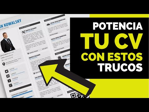 Como hacer CV PROFESIONAL  [Solucionar problemas en tu curriculum]  Hoja de Vida