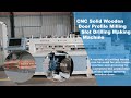 CNC wooden door slot drilling router for cabinet making machine MX2400