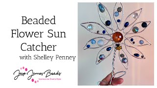 Create A Beaded Flower Sun Catcher with Shelly Penney