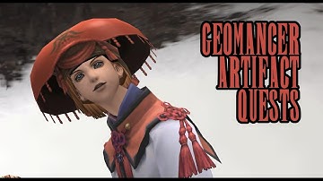 FFXI - Geomancer AF Questing - 1/13/2017