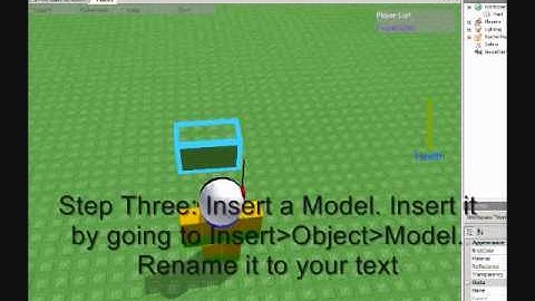 ROBLOX Tutorial August 2009