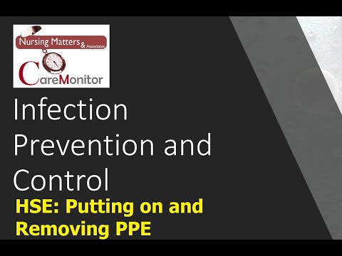 7. HSE Video Demonstration on Putting on and Removing PPE