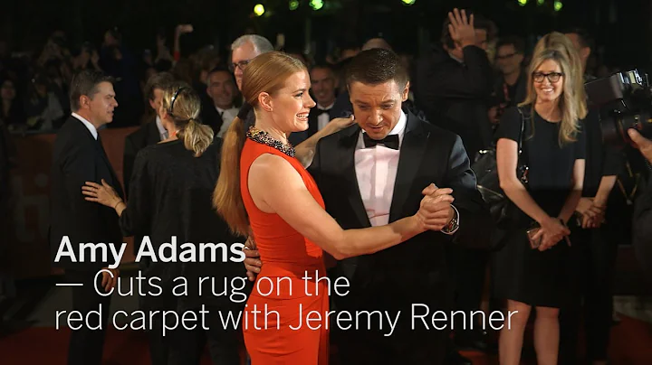 AMY ADAMS Cuts a rug with Jeremy Renner | TIFF 2016