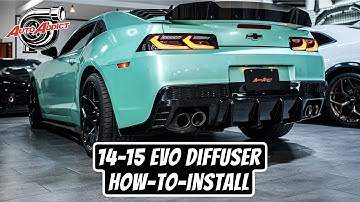14-15 CAMARO EVO DIFFUSER HOW-TO-INSTALL | @AutoAddictUSA