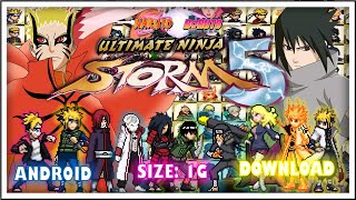 Naruto Ultimate Ninja Storm 5 Mugen Apk For Android BVN Mod Download -  BiliBili