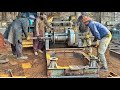 Process of making water boring machineamazing manufacturing of water boring machine