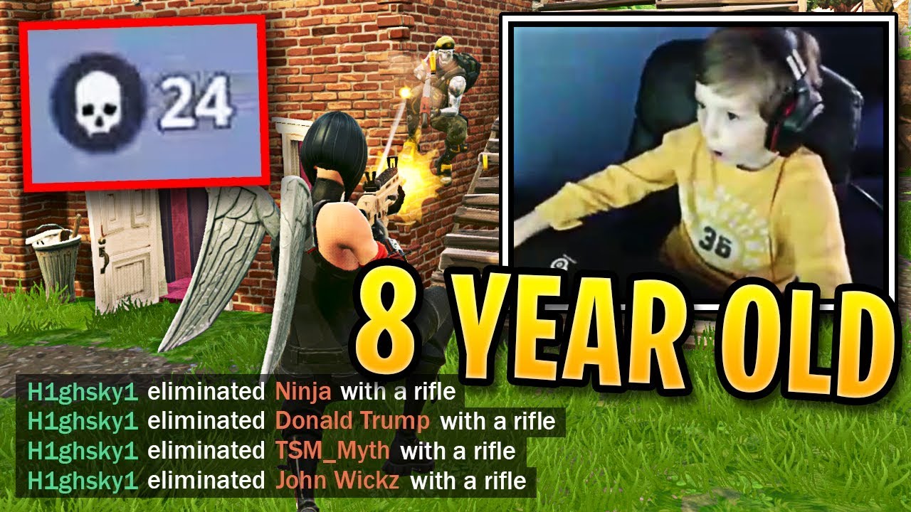 Is This 8 Year Old Better Than Ninja? | Fortnite Best ... - 1280 x 720 jpeg 216kB