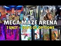 Mega maze arena  one unit with 100s of entertainment options