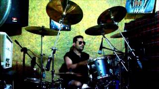 THE B-52 - "Deatbeat club" - drum cover by Ricky M.