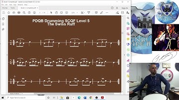SCQF Level 5 Snare Drumming - The Swiss Ruff