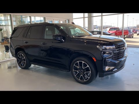 NEW 2021 Chevy Tahoe RST! Blacked out! - YouTube