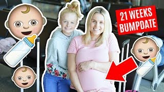 21 WEEKS PREGNANT *bump update in LA!* | Family Fizz