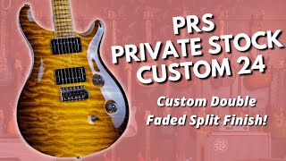 Demo - PRS Private Stock Custom 24 in a custom Double Faded McCarty Split Finish!