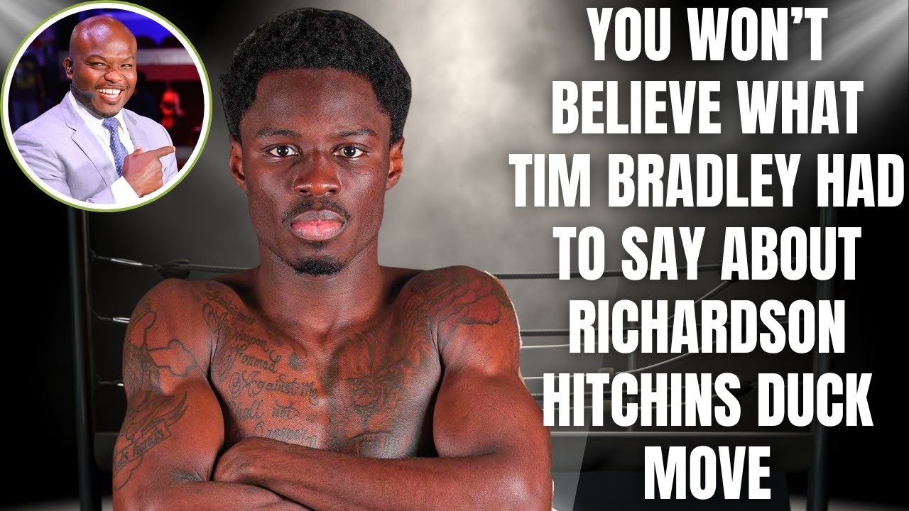 Tim Bradley Reveals The Truth About Why Richardson Hitchins Pulled Out Of Oscar Duarte Fight