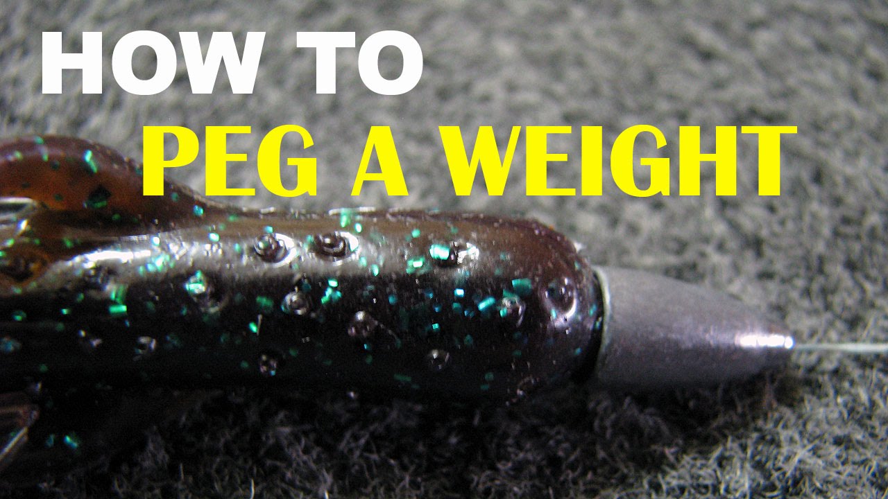 The Right Way To Peg A Weight on A Texas Rig