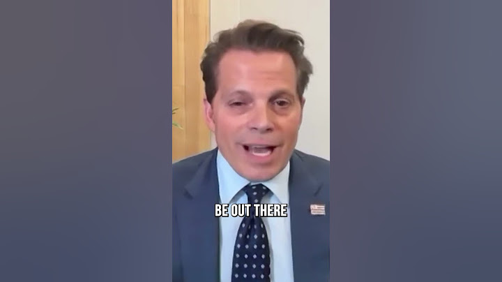 The Good and The Bad of Donald Trump I Anthony Scaramucci
