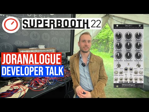 Joranalogue Developer Talk: Futuristic Analog Synthesis & New Modules (Delay 1, Step 8, Pivot 2)