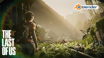 The Last of Us-Inspired Post-Apocalyptic Scene in Blender! (MUST WATCH)