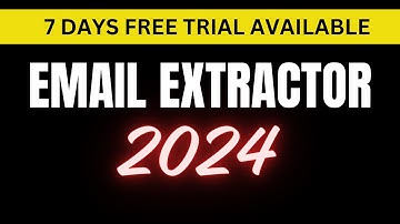 Free Email Extractor Software 2024