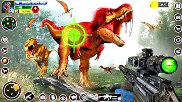 Dinosaur Game | Dinosaur | Dinosaur Wala Game Hunting Gun & Animal GAMEPLAY 