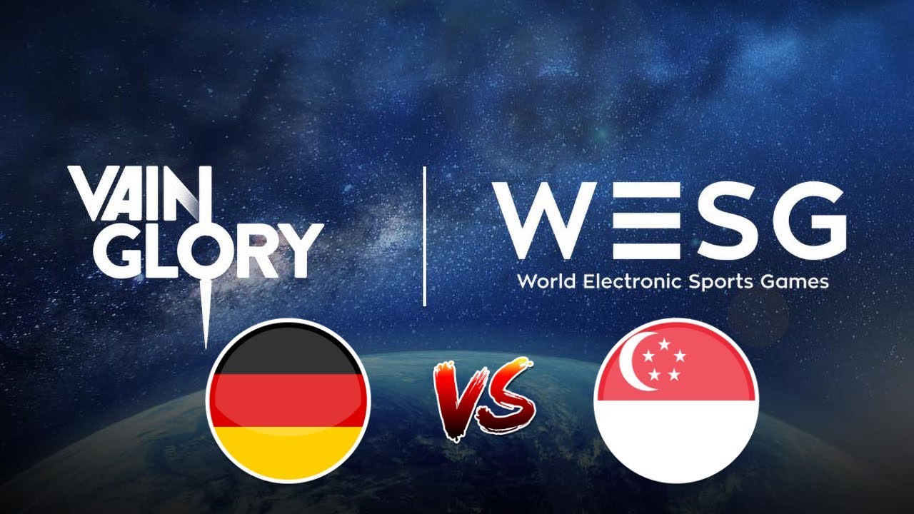 GERMANY vs SINGAPORE | SLY vs IMPUNITY - Group B Decider Match | WESG Vainglory