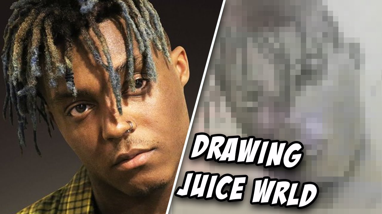 How to draw Juice WRLD | Speed Drawing - YouTube