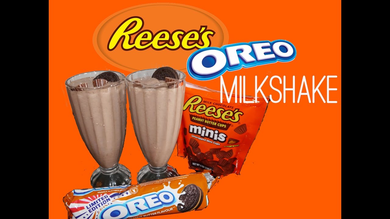 How To Make Reese's Pieces Oreo Chocolate Milkshake | it's ...