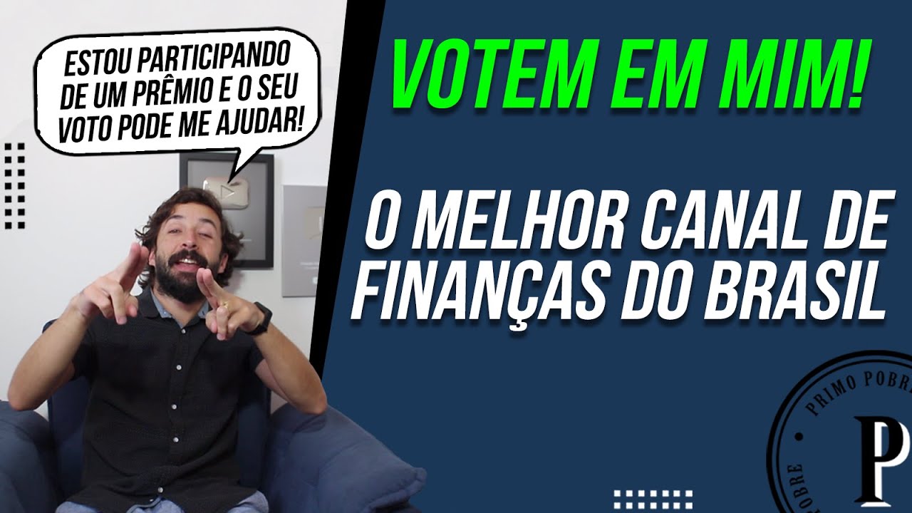 Melhor Canal de Finanças do Brasil (Votação Popular – XP Prêmio Educação Financeira Transforma)