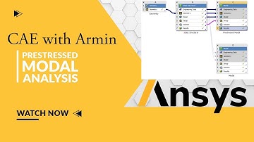 🔧 ANSYS Tutorial: Prestressed Modal Analysis of a Metal Wire 🧲🔍