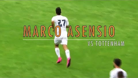 MARCO ASENSIO | REAL MADRID | SPAIN | DEBUT vs TOTTENHAM | HD