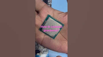 How to install Intel CPU chip?😳😳😳