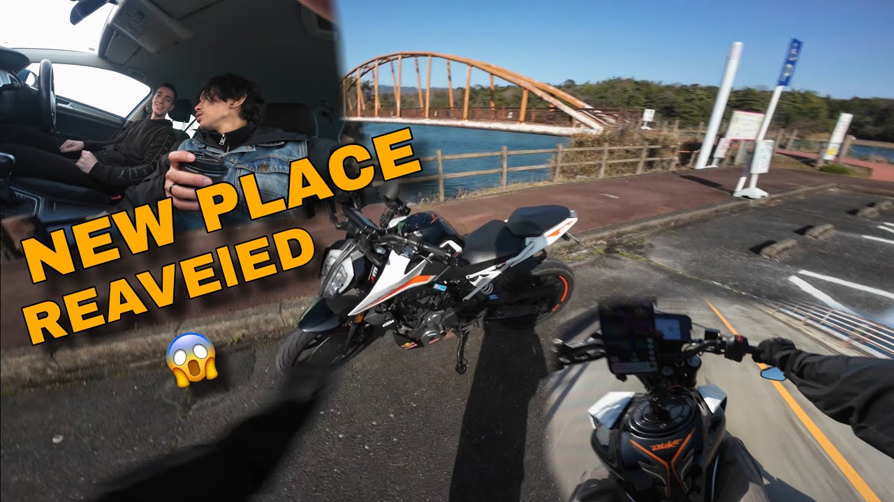 New Place New Experience 🤩|| DJI ACTION Camera .#djiaction4 #ktmduke #japan 
