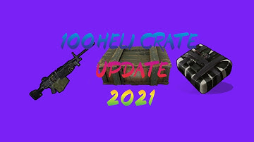 100 Heli Crates 2021