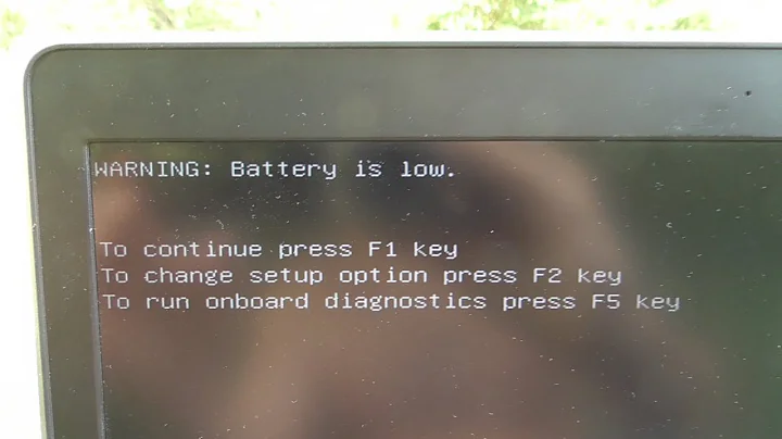 Low battery warnings (Dell Latitude E5550) - DayDayNews