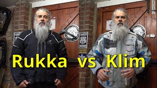 Klim vs Rukka Jackets - Long-term user review