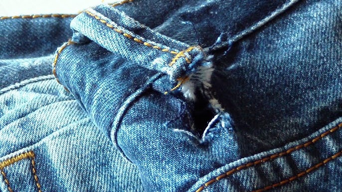 Sewing Jeans Belt Loops the Easy Way - The Last Stitch