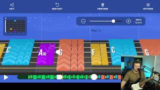SamboatMusic Guitar Live Stream: Learning with Yousician #22