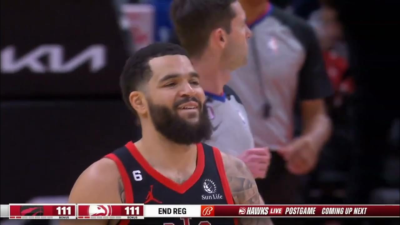 CRAZY GAME WINNER Atlanta Hawks vs Toronto Raptors Final Minutes