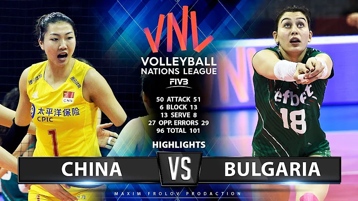 China vs Bulgaria | Highlights | Women's VNL 2019 - DayDayNews