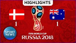 Denmark vs Australia (1-1) • Highlights