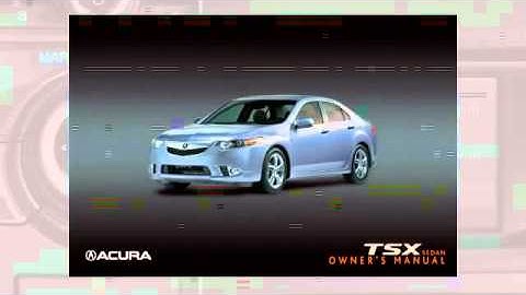 Acura TSX  Handsfreelink Phone Pairing 2 of 5 - From Jackson Acura