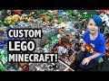 Massive LEGO Minecraft World Created by 7-Year-old