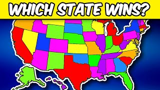 I Simulated a Realistic U.S State Battle Royale!